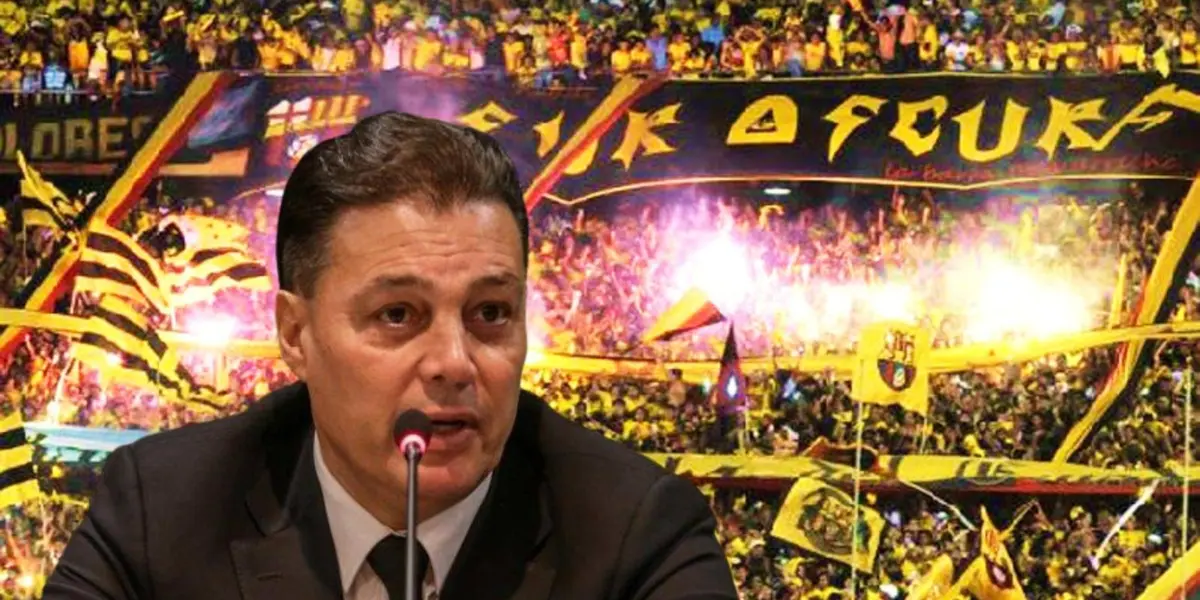 Lo que le dijeron a Alfaro Moreno los hinchas de Barcelona SC, están furiosos