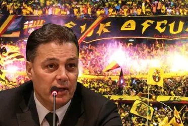 Lo que le dijeron a Alfaro Moreno los hinchas de Barcelona SC, están furiosos