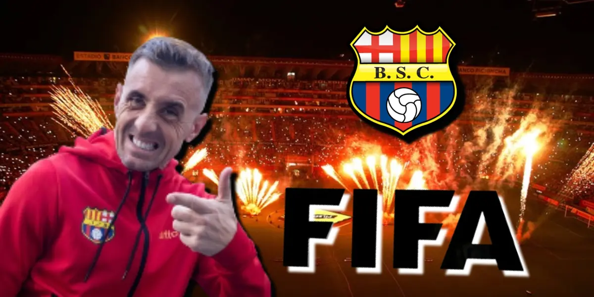 Lo que publicaron desde la FIFA sobre Barcelona SC, durante la Noche Amarilla