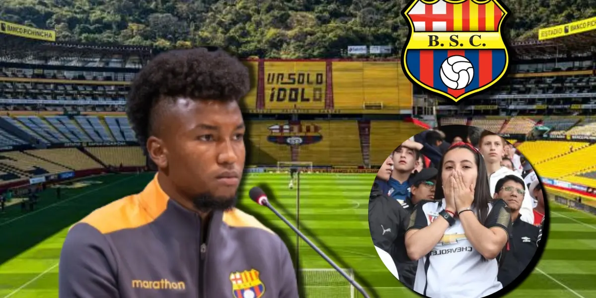 Lo que reveló Jhonnier Chalá ahora que fichó por Barcelona SC, no solo amargó a LDU