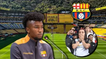 Lo que reveló Jhonnier Chalá ahora que fichó por Barcelona SC, no solo amargó a LDU