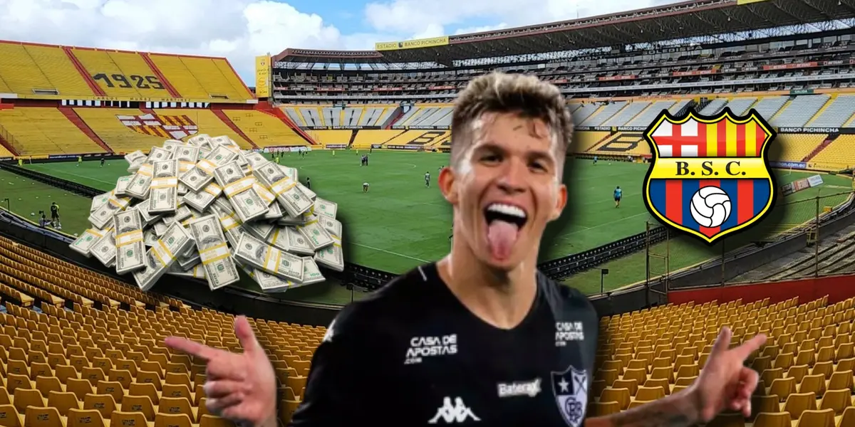 Lo que se sabe del posible fichaje de Bruno Nazario a Barcelona SC