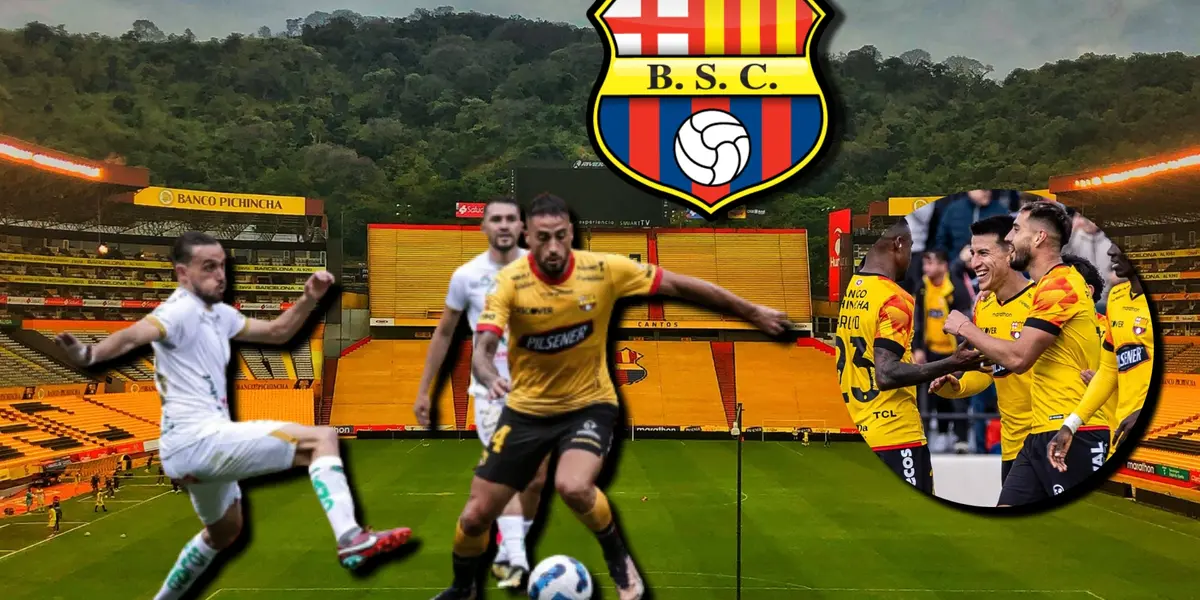 Los dos jugadores que hoy serán baja en el equipo de Barcelona SC