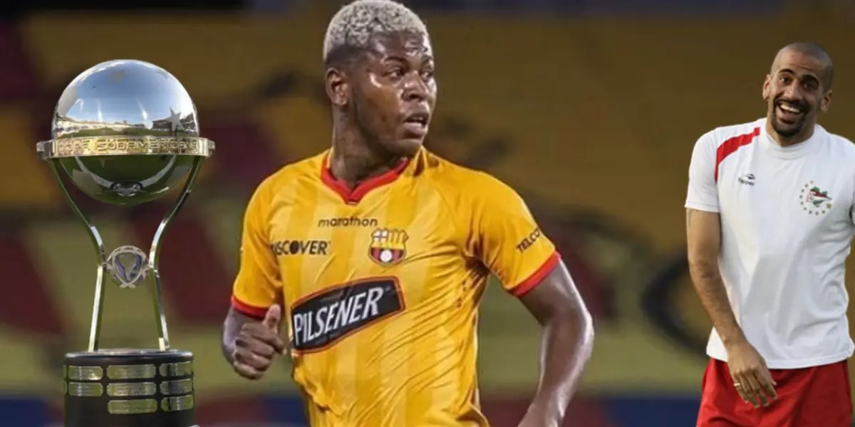 Los dos jugadores que no están en condiciones para jugar con BSC, pero igual viajaron a territorio argentino