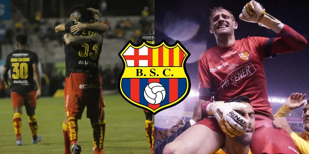 Los hinchas del equipo quiteño celebran anticipadamente, pero Barcelona SC es el más grande del Ecuador