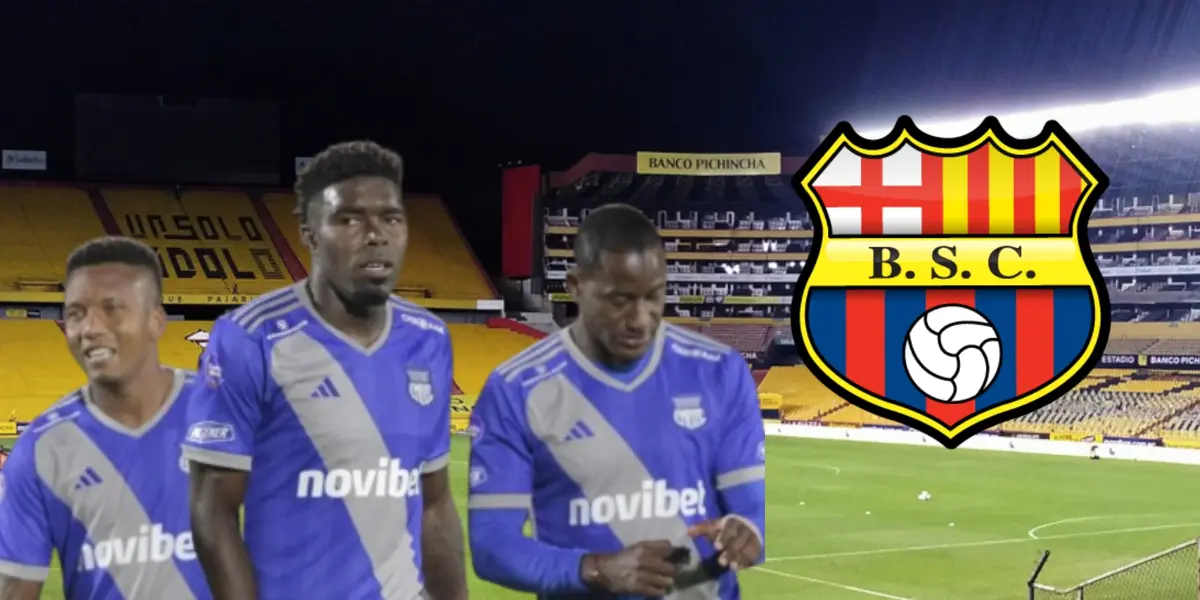 Los jugadores de Emelec solo hablan de temas relacionados con Barcelona SC