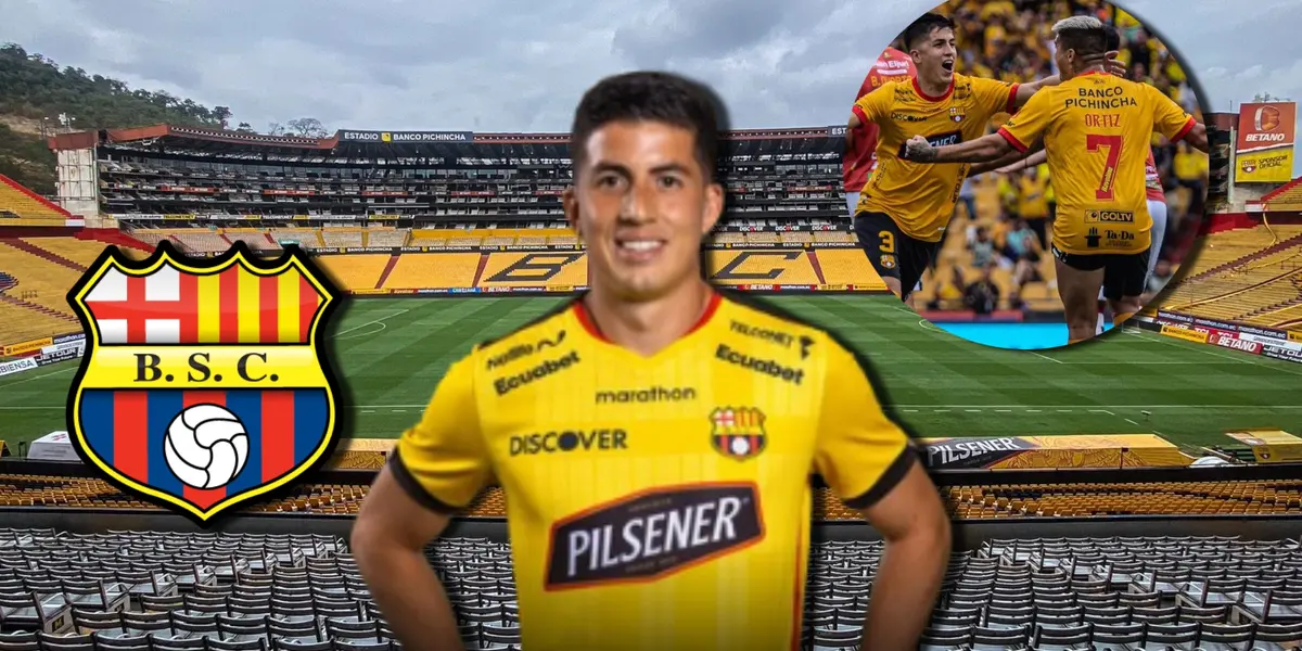 Los mensajes que enviaron los hinchas de Barcelona SC a Luca Sosa, antes lo criticaban