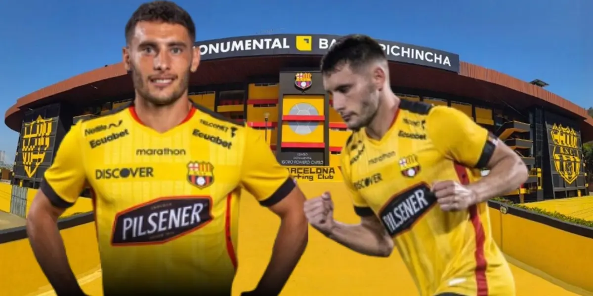 Los números de Emmanuel Martínez en Brasil, ¿debe volver a Barcelona SC en 2024?