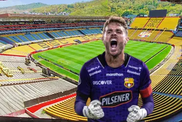 Los números de Javier Burrai que impresionaron en Barcelona SC, durante 2023