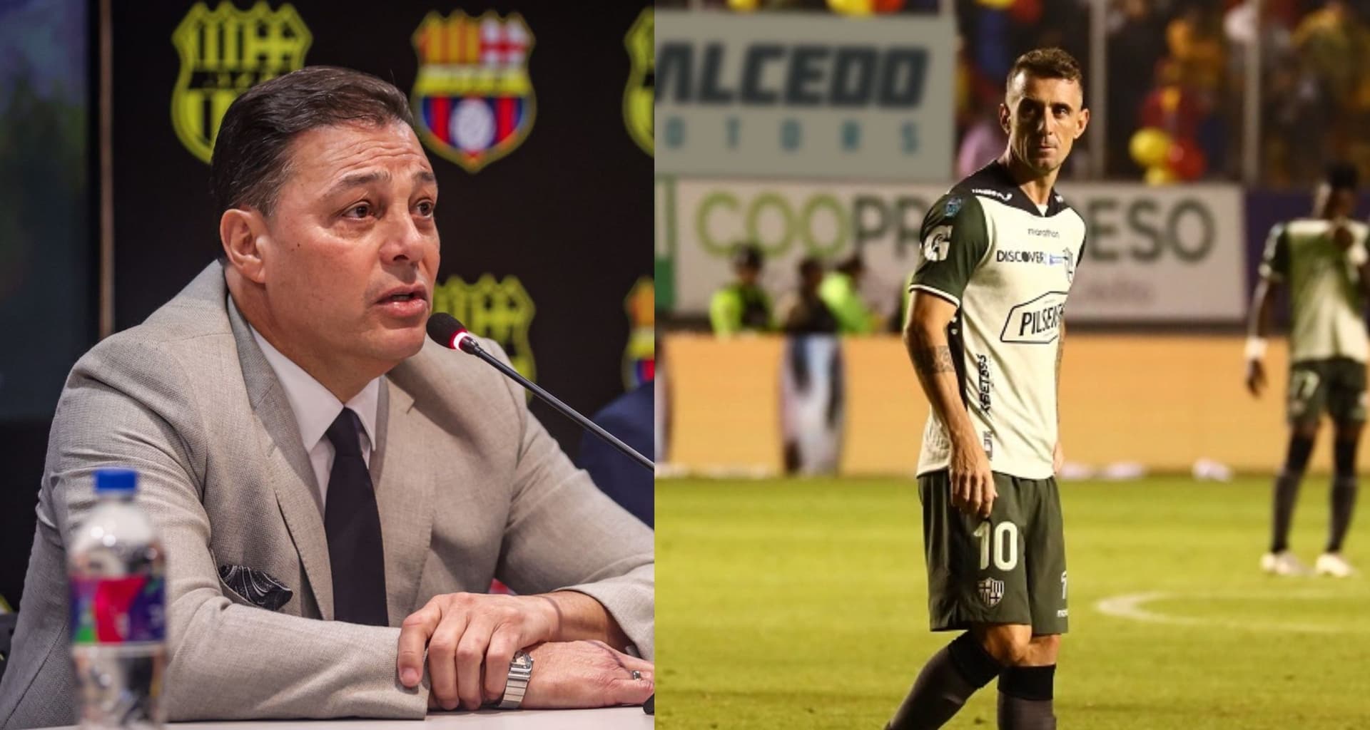 Luego de la final perdida contra Aucas, Alfaro Moreno rompió el silencio