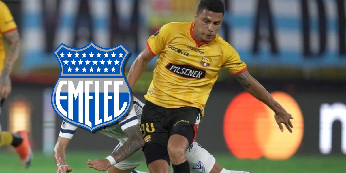 Luis Fernando León pasó de Barcelona SC a Emelec y lo presentaron para el 2023