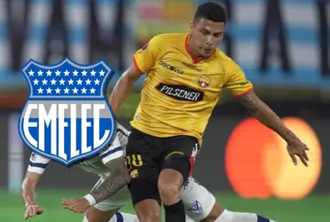 Luis Fernando León pasó de Barcelona SC a Emelec y lo presentaron para el 2023