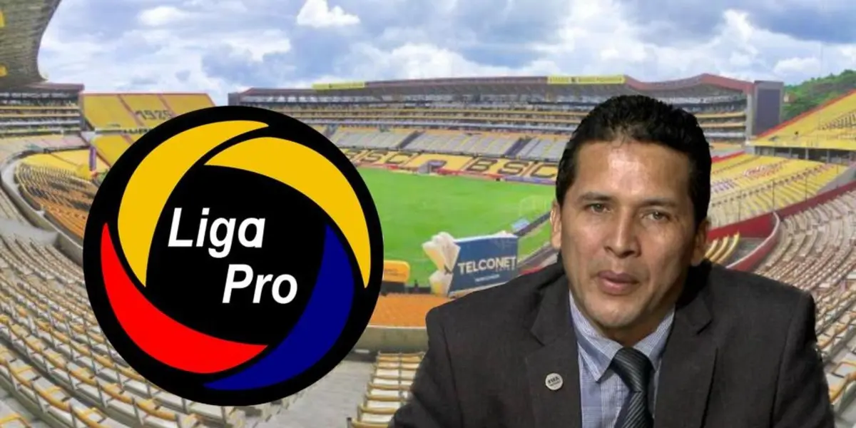 Luis Muentes presidente de la Agremiación de Árbitros de Ecuador, explicó el porqué del bajo nivel de los árbitros en la Liga Pro.