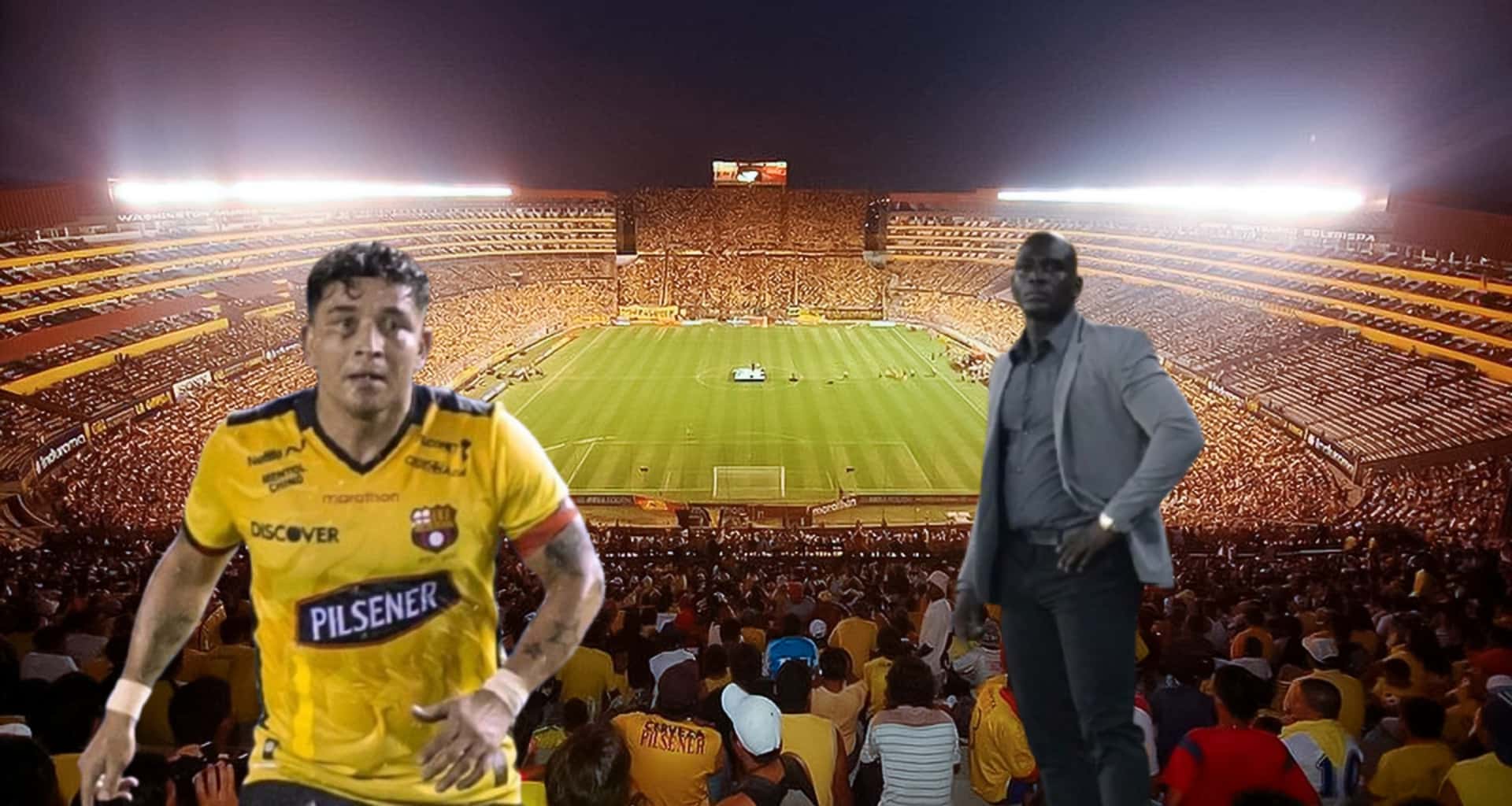 Mario Pineida y Segundo Castillo / Foto de: El Futbolero Ecuador