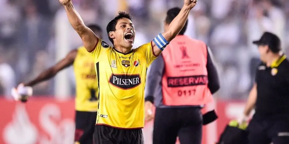 Matías Oyola fue capitán de Barcelona SC.