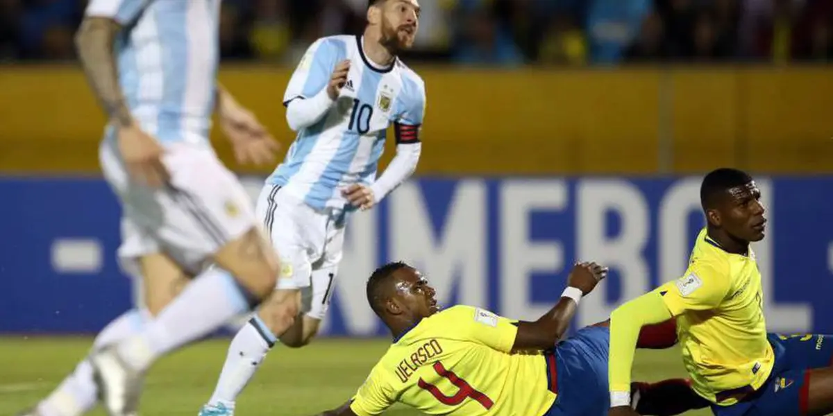 Messi jugó ayer contra Australia por los octavos de final y habría roto un récord del ecuatoriano