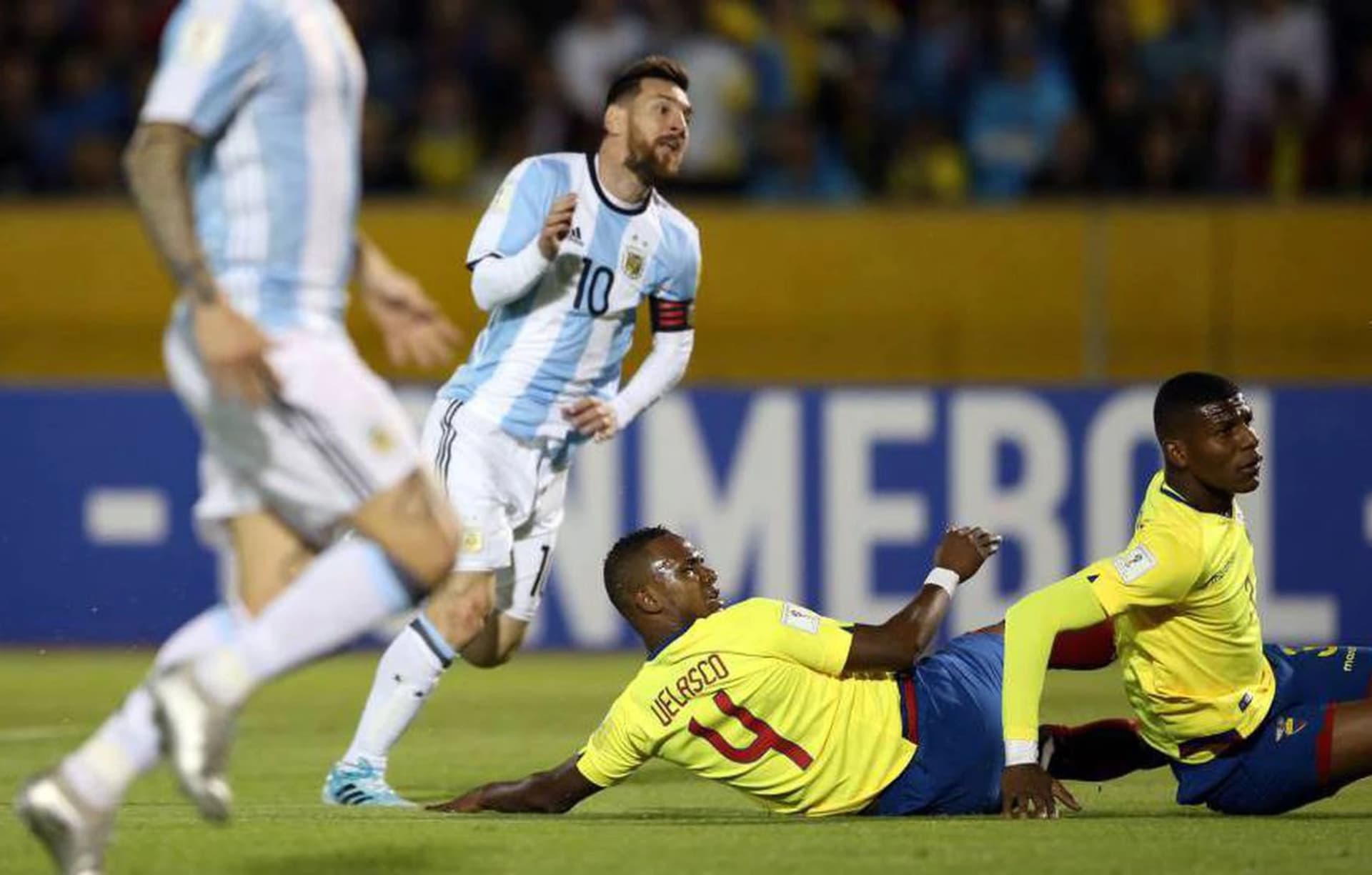 Messi jugó ayer contra Australia por los octavos de final y habría roto un récord del ecuatoriano