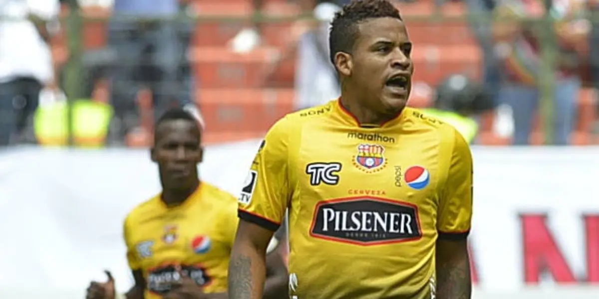 Michael Arroyo en Barcelona SC 2013 / Foto tomada de: API