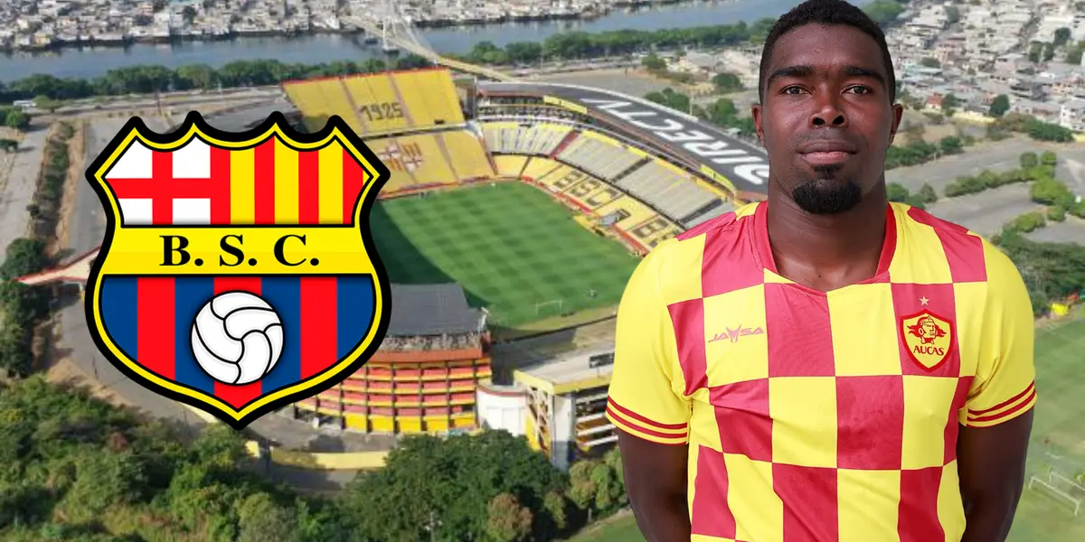 Michael Carcelén (Foto tomada de: Barcelona SC/Aucas/Wikipedia)