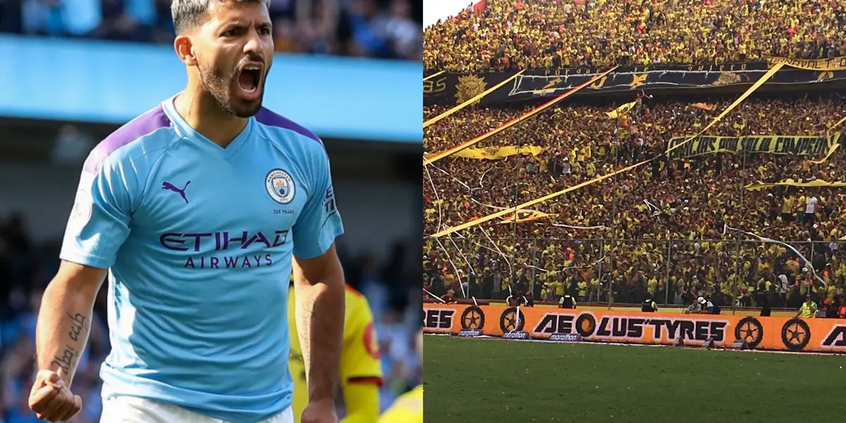 Mientras transmitía en Twitch, el Kun Agüero le dijo esto a la hinchada del Ídolo.