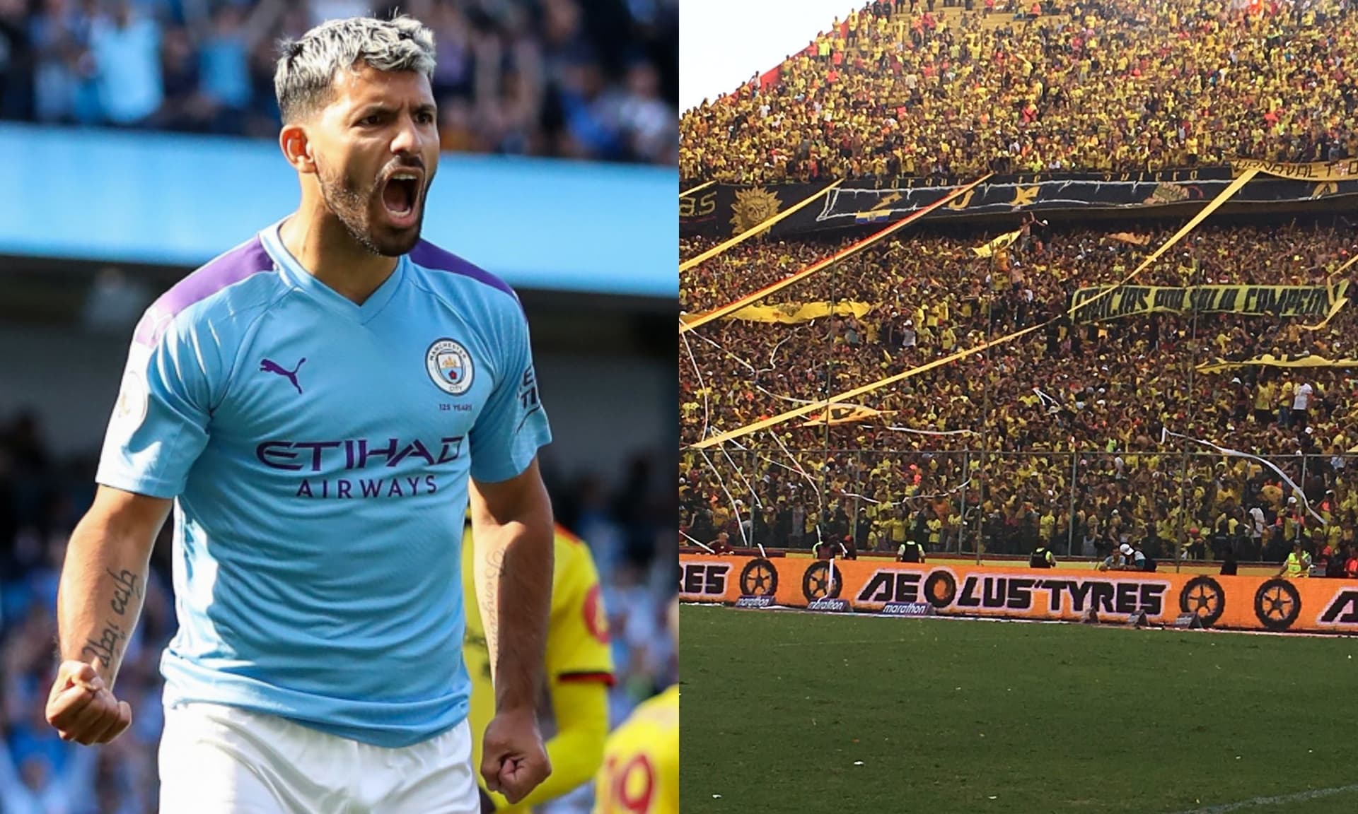 Mientras transmitía en Twitch, el Kun Agüero le dijo esto a la hinchada del Ídolo.