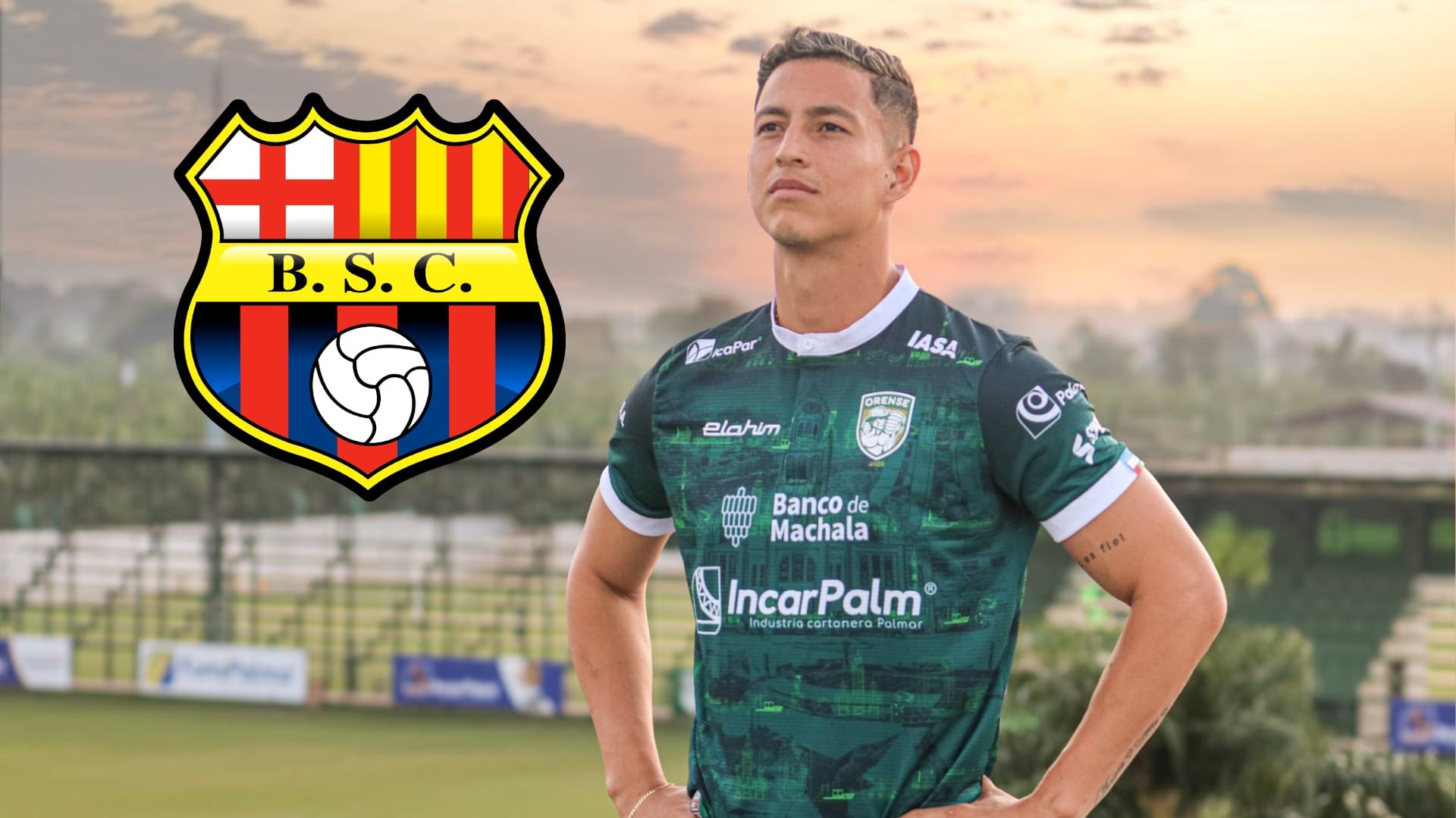 Miguel Parrales y Barcelona SC
