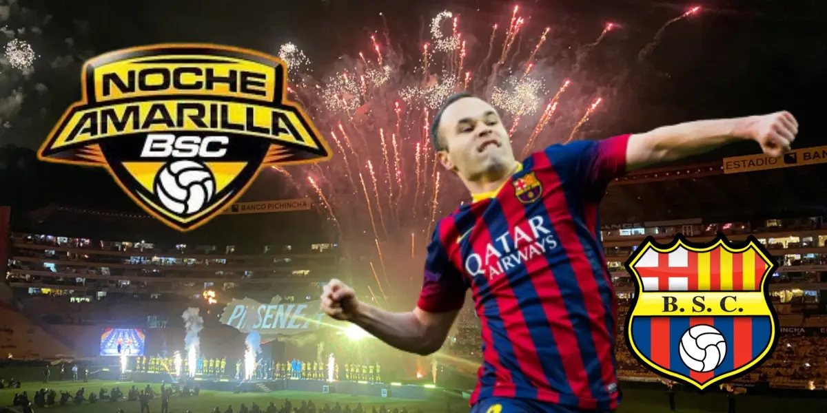 Mira la sorpresa que revelaron para la Noche Amarilla de BSC, no es Andrés Iniesta