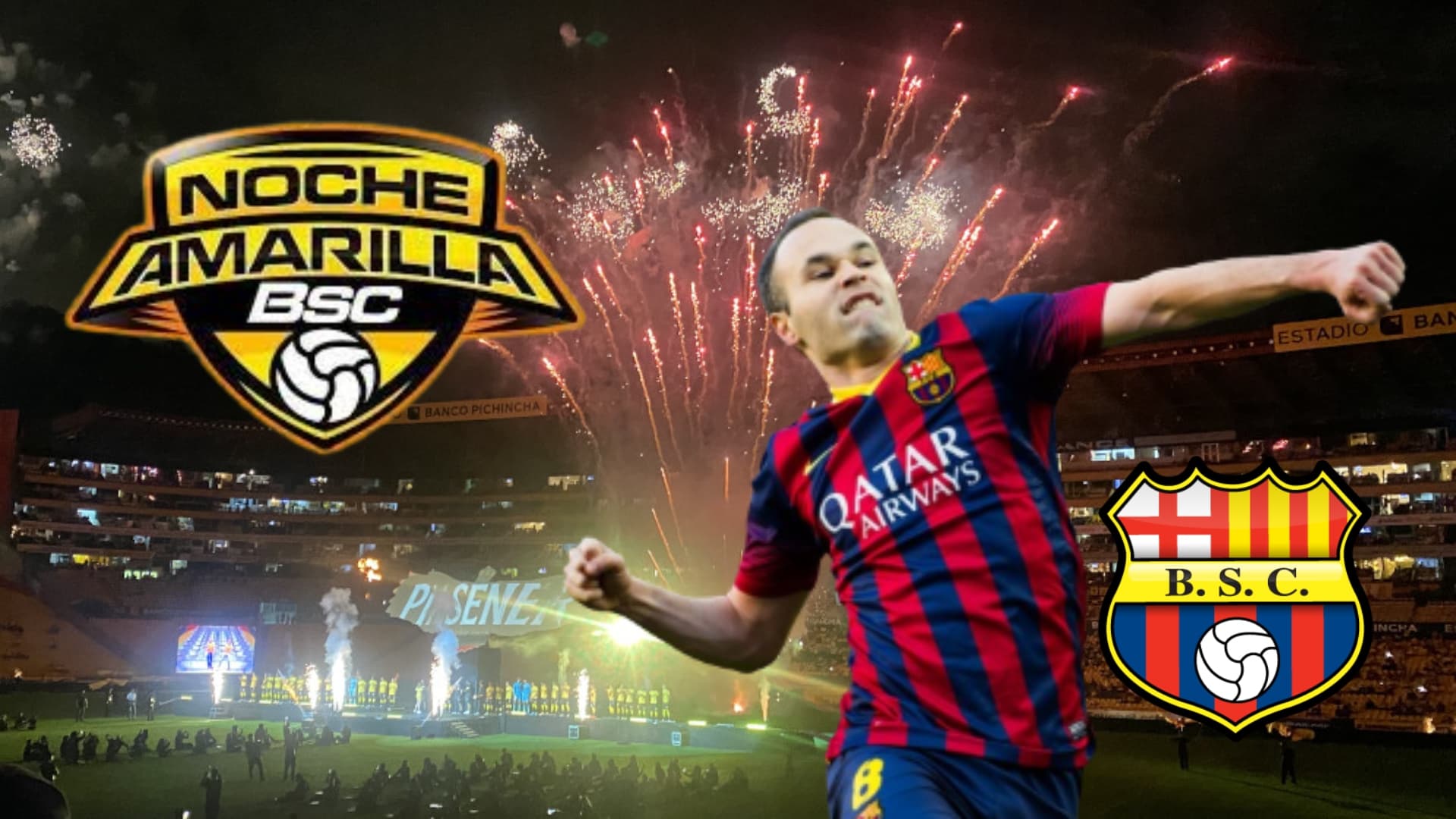 Mira la sorpresa que revelaron para la Noche Amarilla de BSC, no es Andrés Iniesta