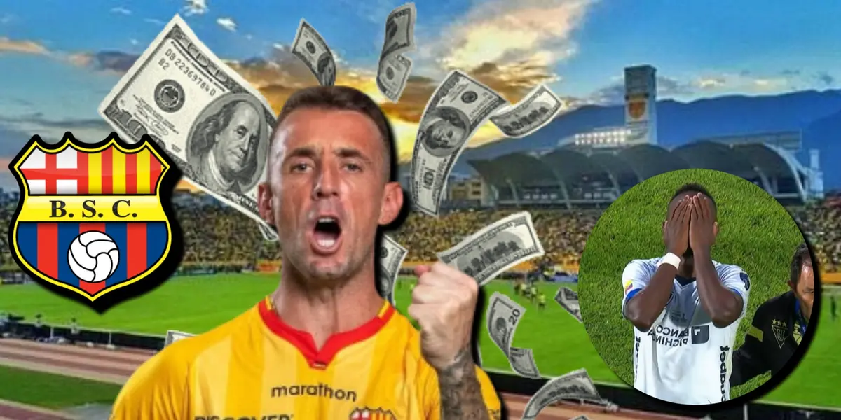 Ni porque LDU jugó la Recopa iguala a BSC, la fortuna que ganaría el ídolo por la Noche Amarilla