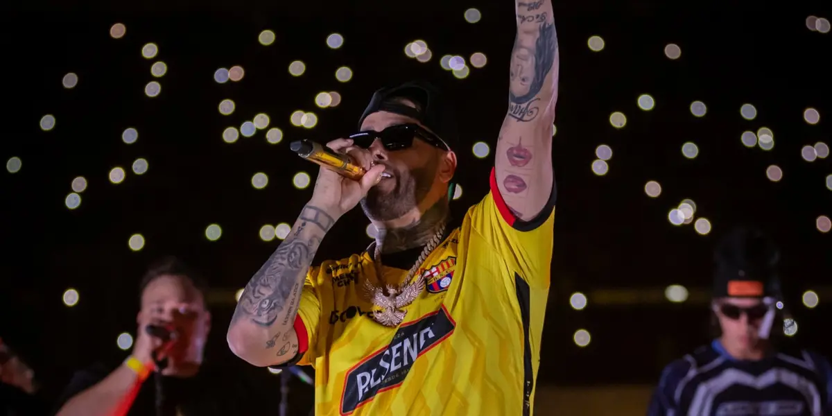 Nicky Jam en la Noche Amarilla / Foto tomada de: API
