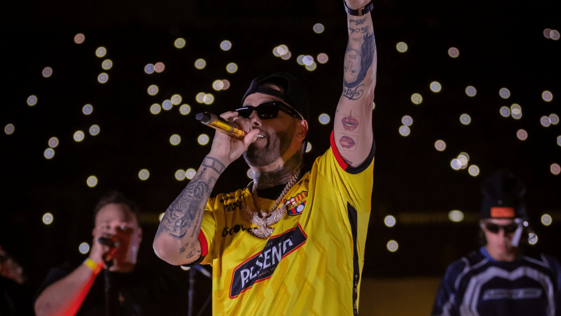 Nicky Jam en la Noche Amarilla / Foto tomada de: API