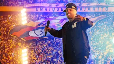 Nicky Jam y Barcelona SC / Foto tomada de: Radio Ecuantena