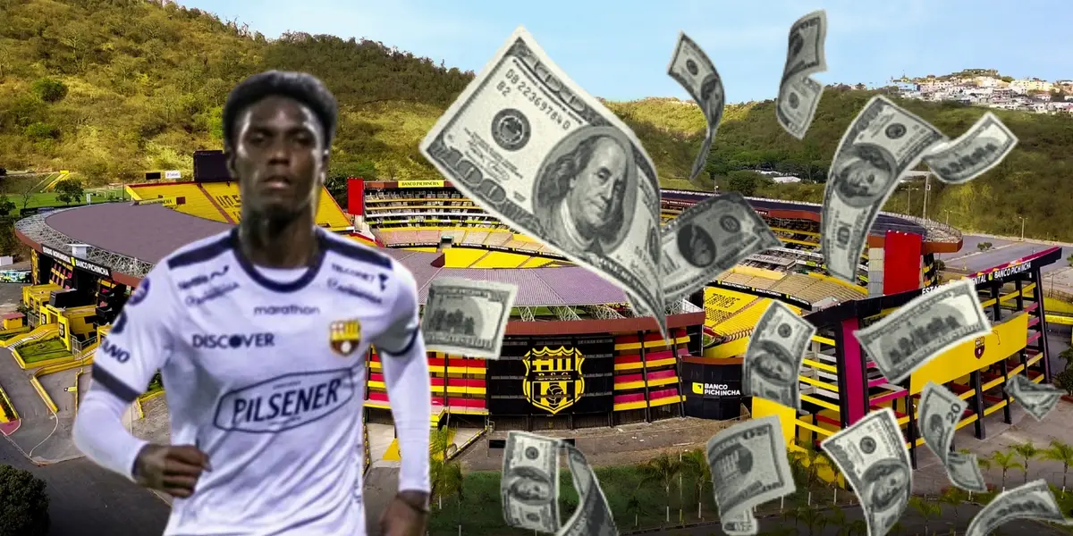 Obando dejaría millones para Barcelona SC, mira los equipos que lo quieren comprar