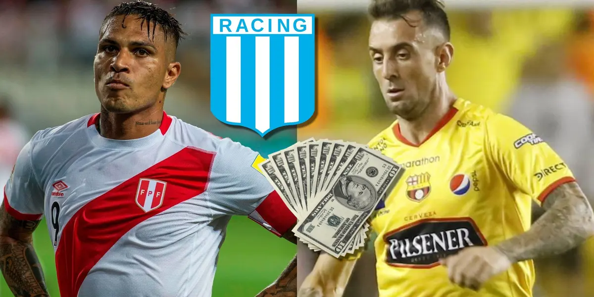 Paolo Guerrero rechazó a Barcelona SC y solamente le quedó la opción de Racing, mira lo que ganará en Argentina