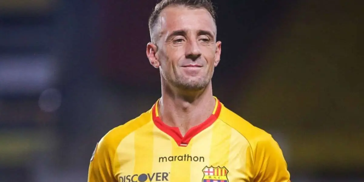 Para los que dicen que Damián Díaz está al borde del retiro, mira cómo es su entrenamiento en Barcelona SC