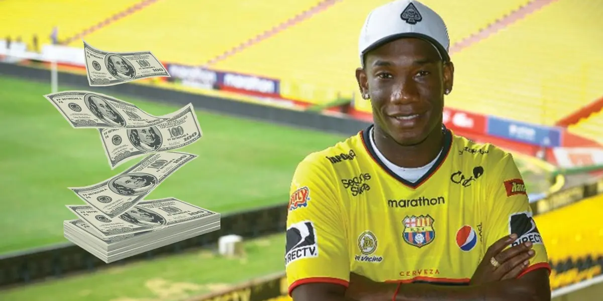 Pedían más de 1 millón a Barcelona SC por él y aquí apareció el Kunty Caicedo