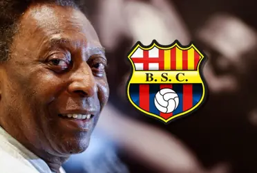 Pelé y lo que dijo sobre Barcelona SC, además de mencionar que el Monumental es el más lindo del mundo