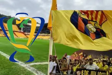 Robert Arboleda es finalista con su equipo Sao Paulo de la copa de aquel país, el hincha barcelonista fue titular en la zaga