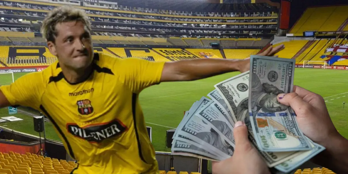 Rolando Zárate (Foto tomada de: Barcelona SC/El Universo)