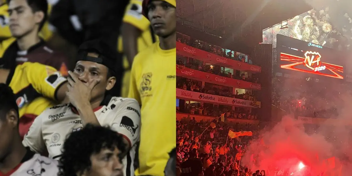 Se produjo un altercado que deja una mala imagen del Ídolo.