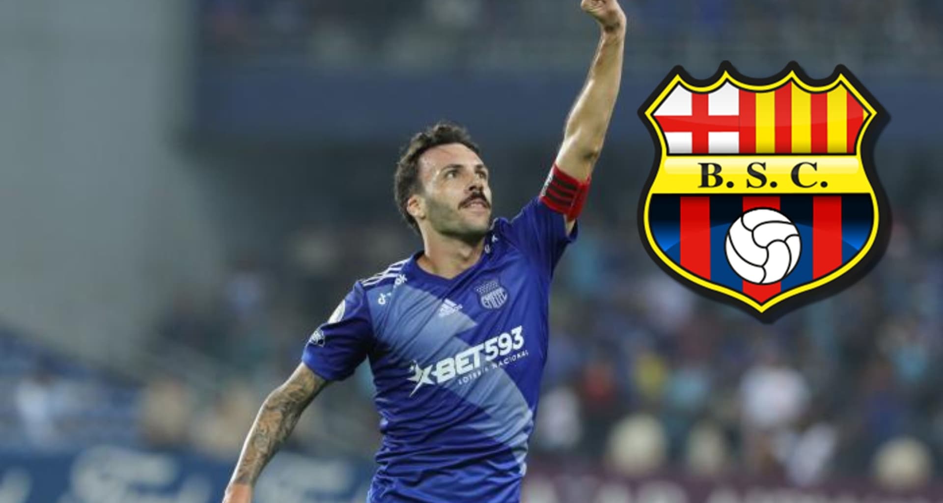 Sebastián Rodríguez tiene puerta de salida en Emelec y en Barcelona SC puede haber el siguiente reemplazo del capitán