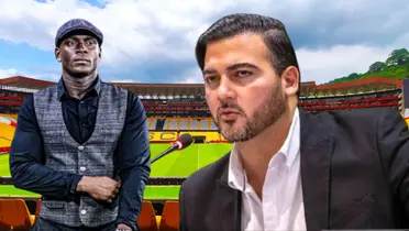 Segundo Alejandro Castillo y Antonio Álvarez (Foto tomada de: Barcelona SC/API)