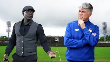 Segundo Alejandro Castillo y Marcelo Zuleta (Foto tomada de: API/Santo Domingo)