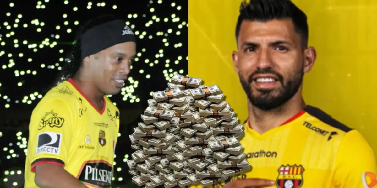 Sergio Agüero es la gran atracción en la Noche Amarilla, que le puede dejar un buen dinero pero no como lo que generó Ronaldinho