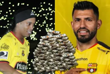 Sergio Agüero es la gran atracción en la Noche Amarilla, que le puede dejar un buen dinero pero no como lo que generó Ronaldinho