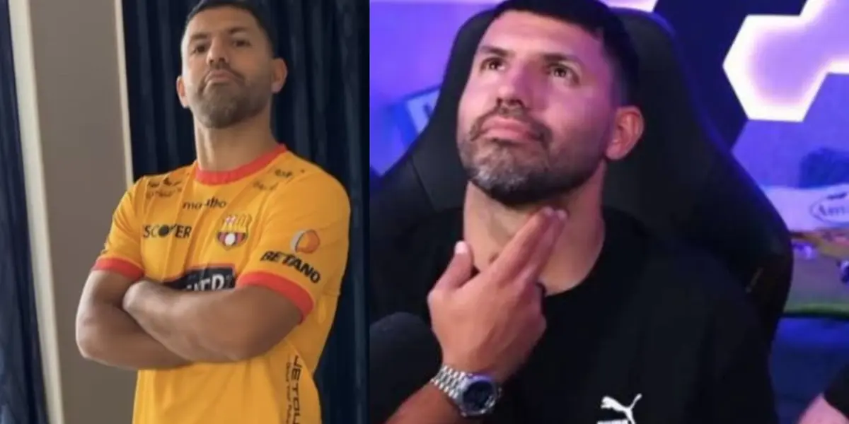Sergio Agüero sufrió un problema en el corazón en plena transmisión en vivo