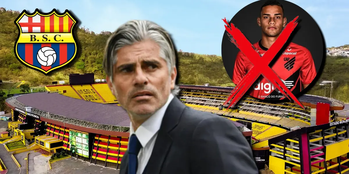 Thonny Anderson ya no llegará a Barcelona SC, desde Brasil explican las razones