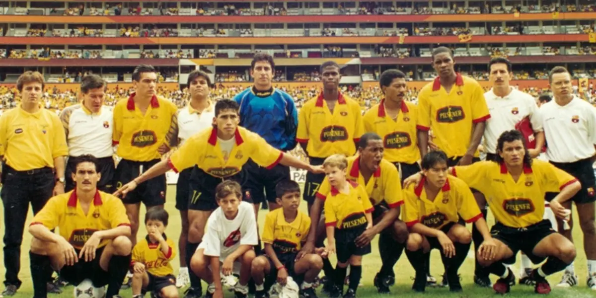Uno de los jugadores que dejó huella en Barcelona SC, pero que podría borrar con el codo, lo que hizo con los pies.
