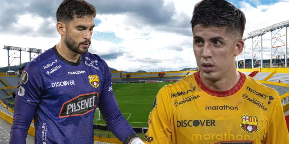 Víctor Mendoza y Luca Sosa (Foto tomada de: Aucas/API/Víctor Mendoza)