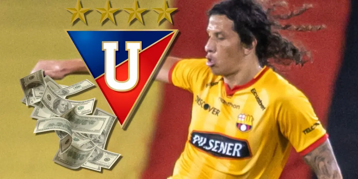 William Riveros le cae como anillo al dedo a Liga de Quito, luego que Barcelona SC decidió no tenerlo en cuenta el 2023
